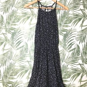French Grey Cheetah Dress